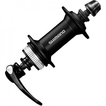 Втулка передняя SHIMANO ALIVIO, M4050, 36 отверстий, C.LOCK, черный, QR 133 мм